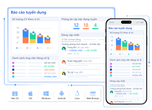 Vận hành đa nền tảng, linh động cho việc xử lí công việc