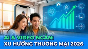 5 Xu hướng thương mại 2026: AI & Video ngắn – Bứt tốc trải nghiệm khách hàng