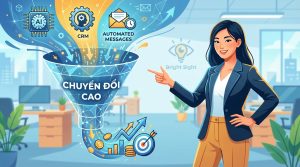 Chốt sales đột phá: Bí quyết xây phễu tự động với AI & CRM cho SMEs