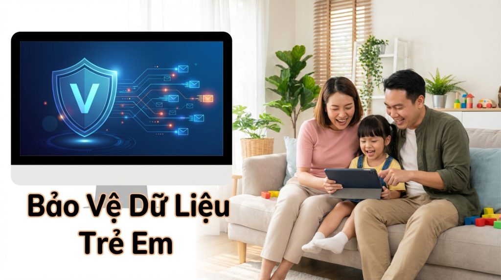An toàn dữ liệu trẻ em: Thách thức chuyển đổi số ngành y tế & giáo dục
