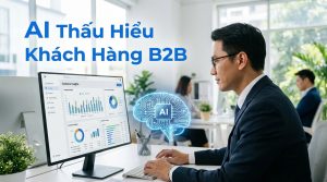 Chuyển đổi số bán hàng B2B: AI - Chìa khóa thấu hiểu khách hàng tiềm năng
