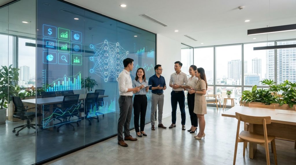 Chiến lược chuyển đổi số 2026: AI thay đổi ngành dịch vụ - Đừng đua nền tảng, hãy tạo tài sản số