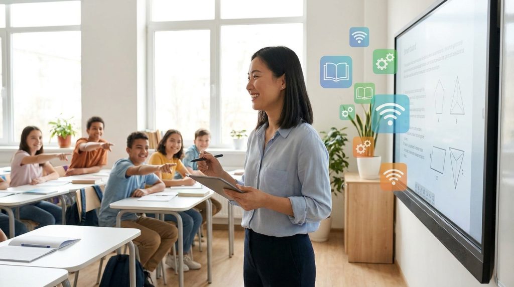 Chuyển đổi số giáo dục: Khi công nghệ tương tác thay đổi phương pháp giảng dạy