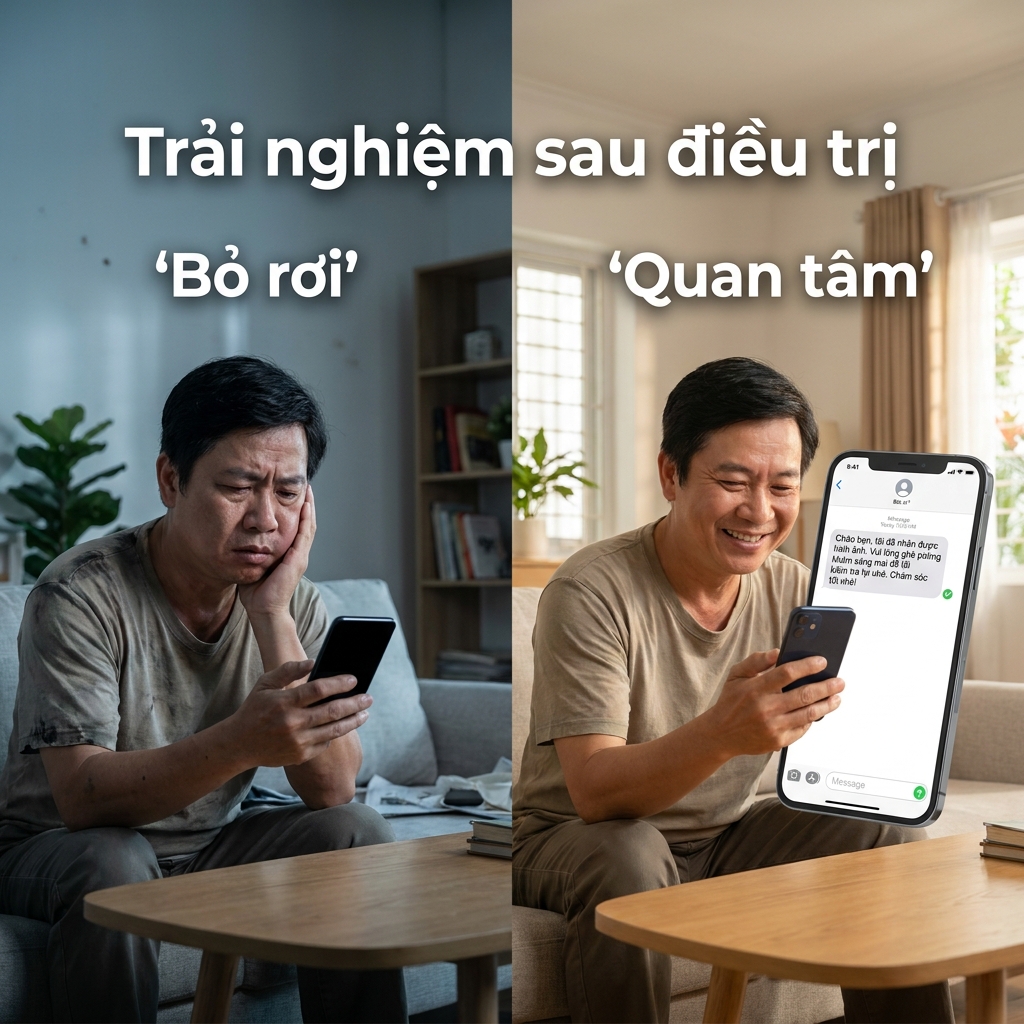 Trải nghiệm khách sau khi rời phòng khám nha khoa